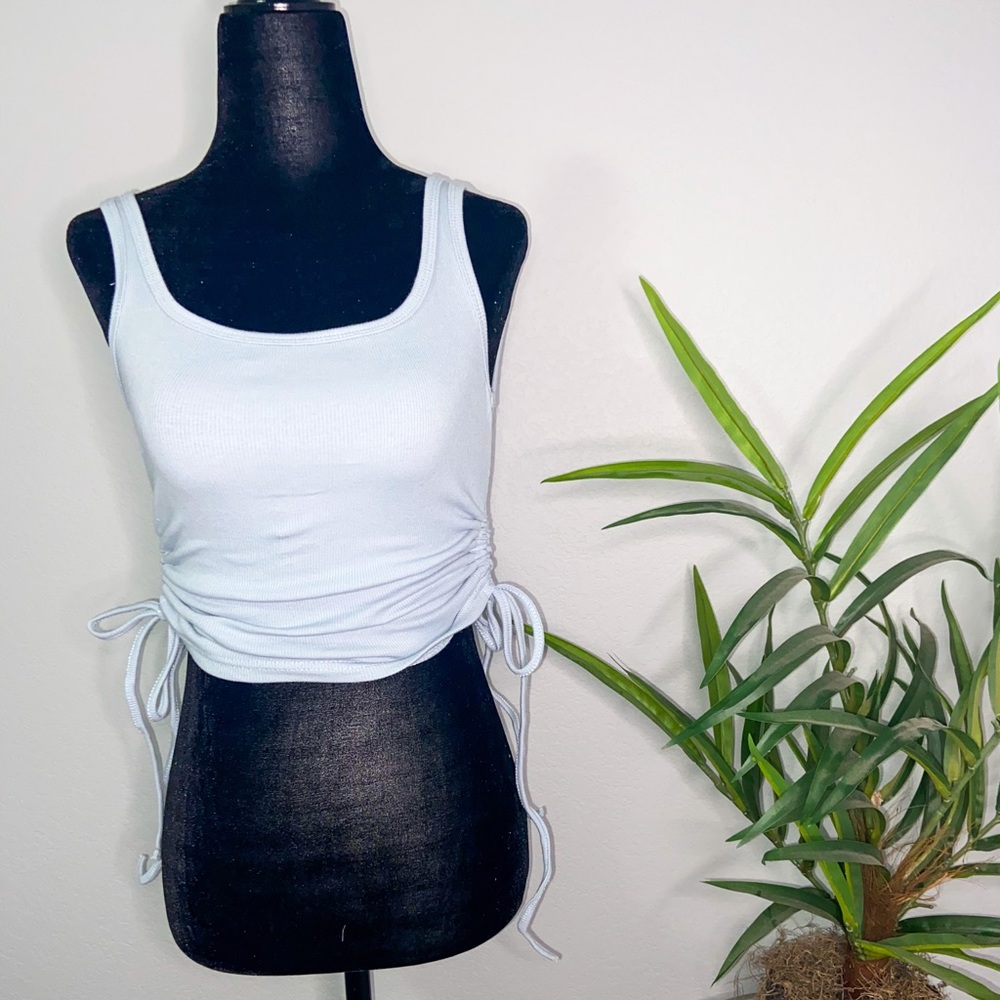 Light Blue Crop Top! - Picture 3 of 3